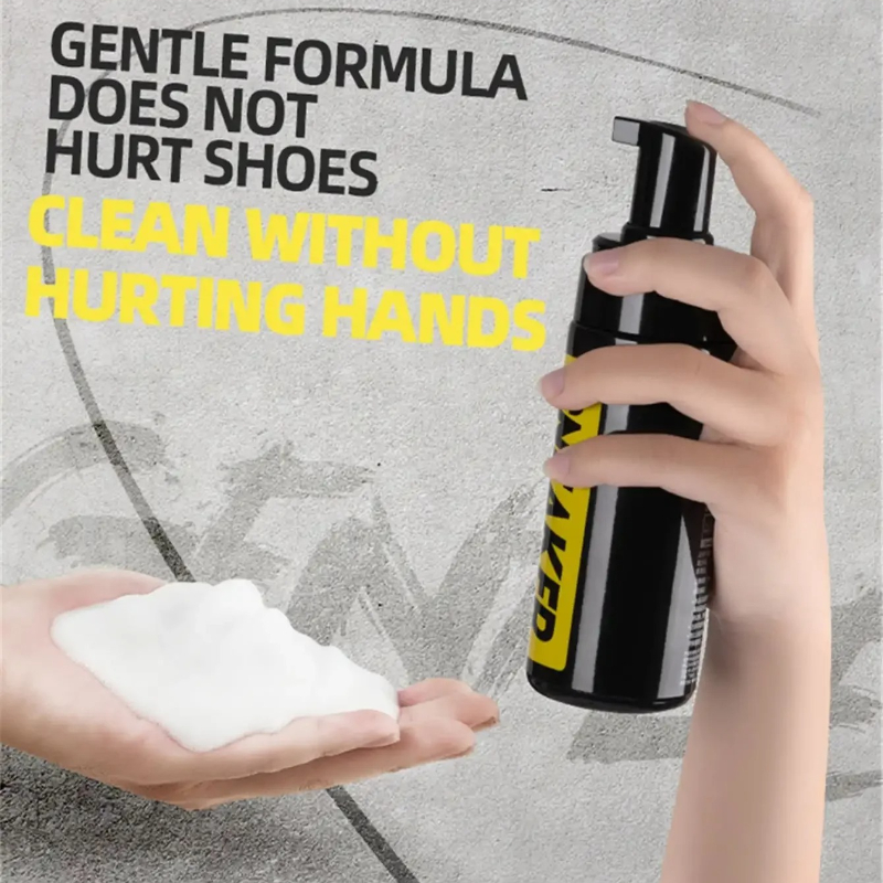 Sneaker Care White - ชุดทำความสะอาดรองเท้ากีฬา สเปรย์ทำความสะอาดแบบแห้ง สำหรับหนัง หนังกลับ หนังนูบัค ผ้าใบ