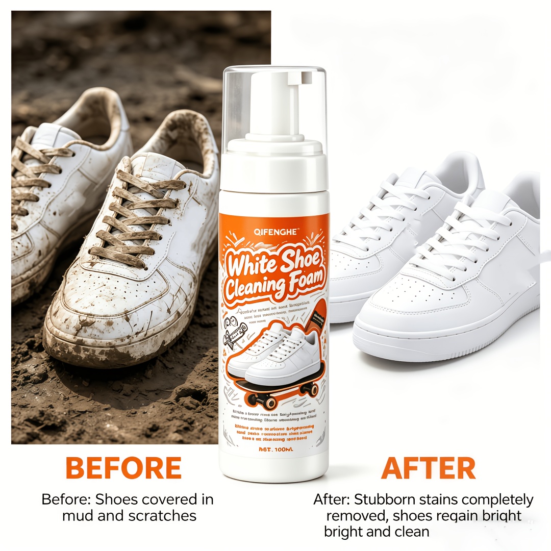 โฟมทำความสะอาดรองเท้าสีขาวแบบพ - Sneaker Care White บทวิจารณ์และราคา