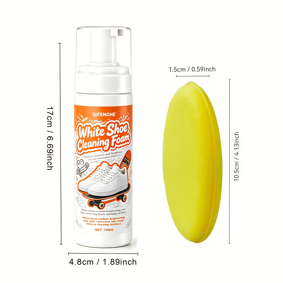 โฟมทำความสะอาดรองเท้าสีขาวแบบพ - Sneaker Care White บทวิจารณ์และราคา