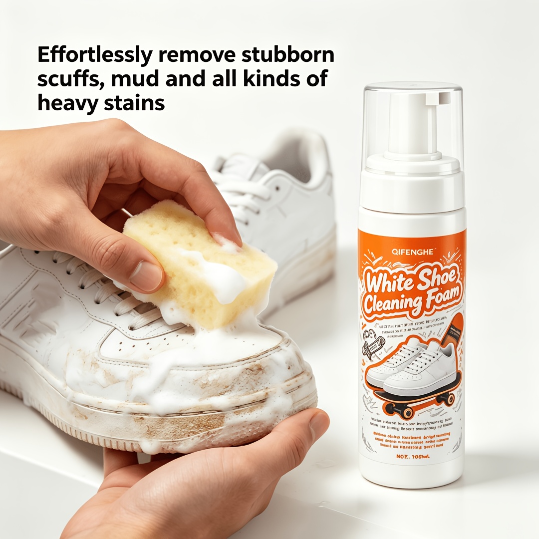 โฟมทำความสะอาดรองเท้าสีขาวแบบพ - Sneaker Care White บทวิจารณ์และราคา